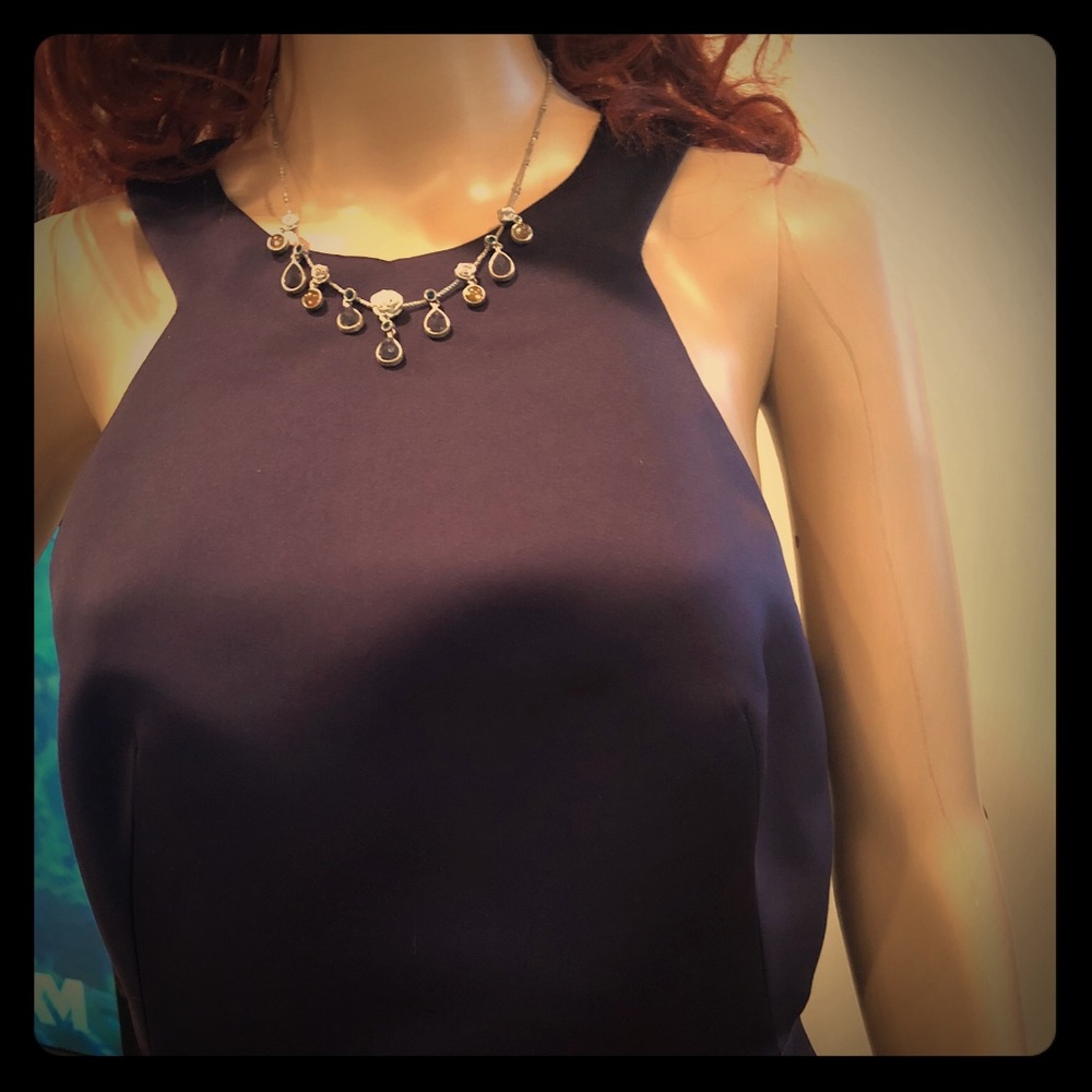 Alexander McQueen dress size 8 Navy